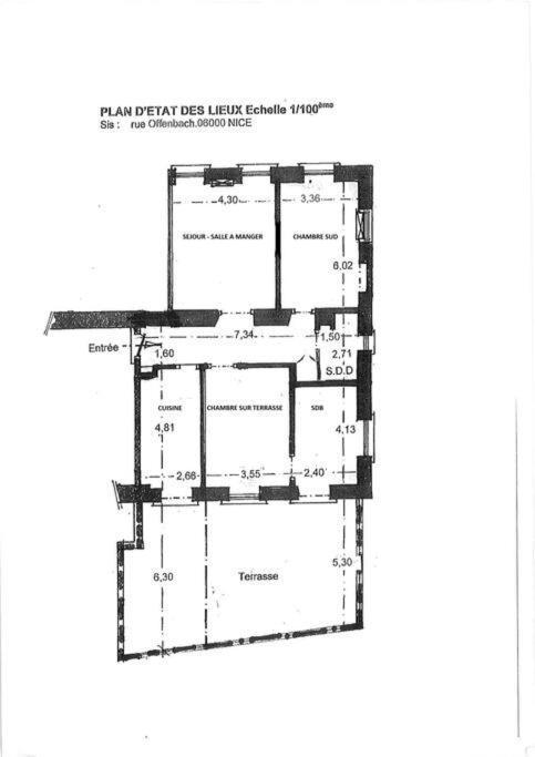 Superbe Appartement De 105 M2, Hyper Centre Avec Terrasse, Parking, A 5 Min De La Mer 니스 외부 사진